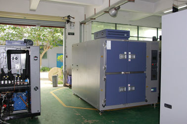 KOMEG Two Zone Basket Style  Thermal Shock Test Chamber With ISO Certification
